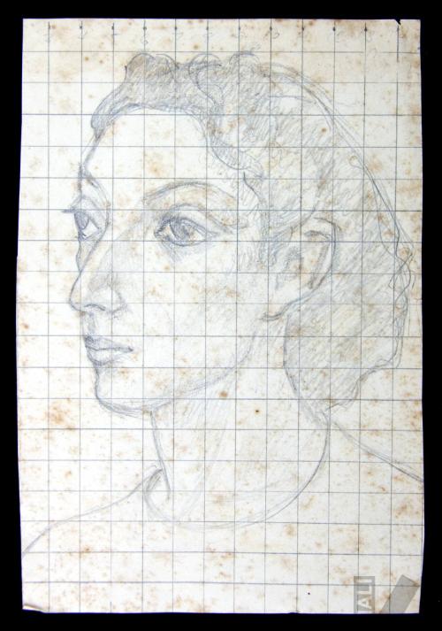 Estudio para retrato de mujer