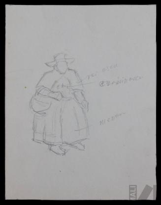 Estudio de mujer indígena