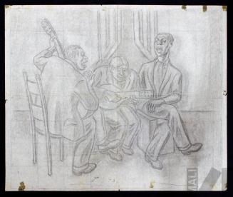 Estudio para 'Trío cantor'