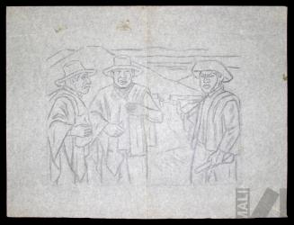 Estudio para 'Los arrieros'