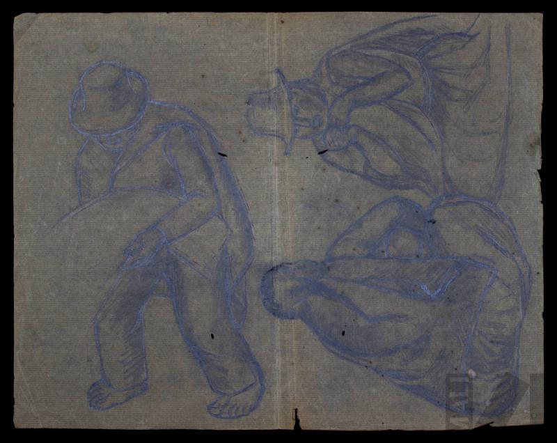 Estudio para 'La trilla'