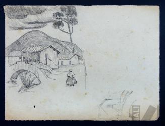 Estudio para 'El puente de Lucre'