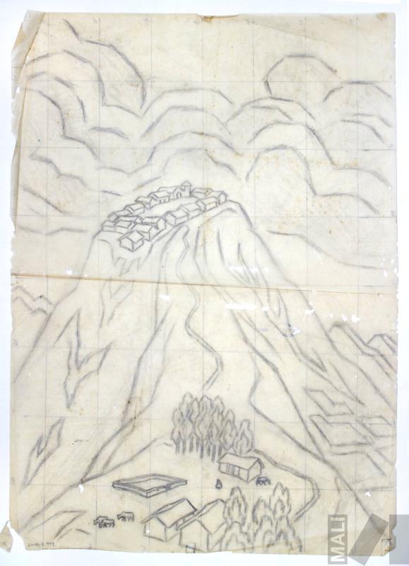 Estudio para 'Nido de cóndores'