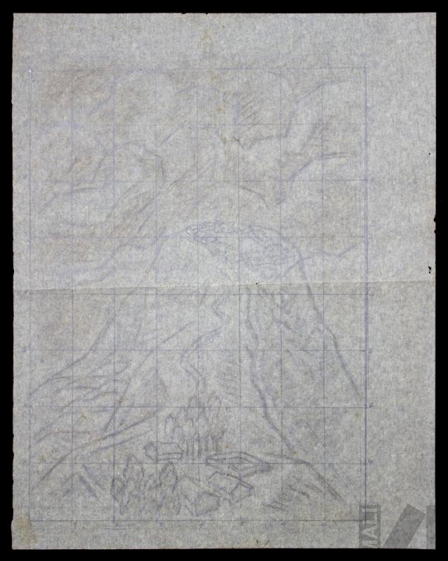 Estudio para 'Nido de cóndores'