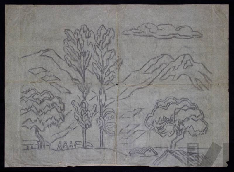 Estudio de paisaje andino