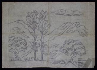 Estudio de paisaje andino