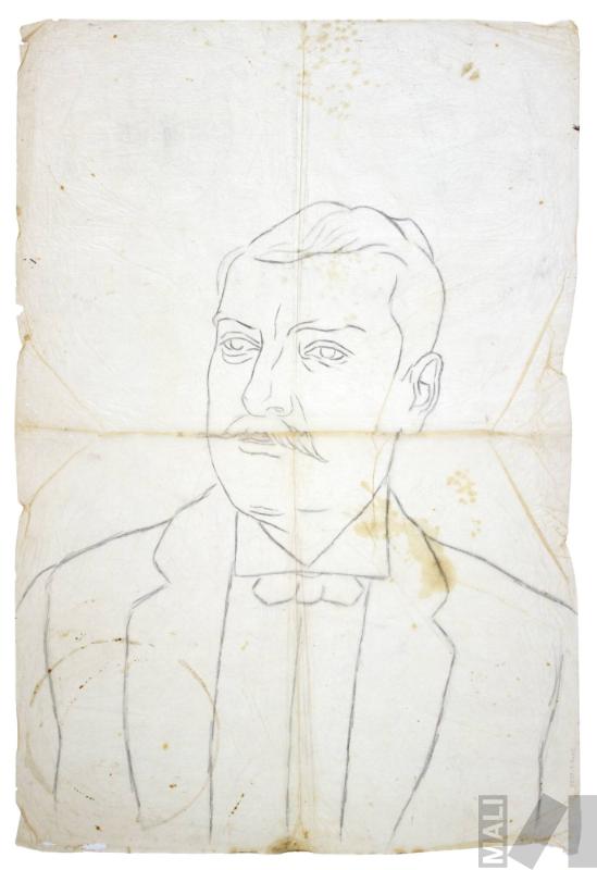 Estudio para retrato de hombre