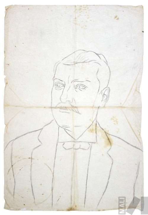 Estudio para retrato de hombre