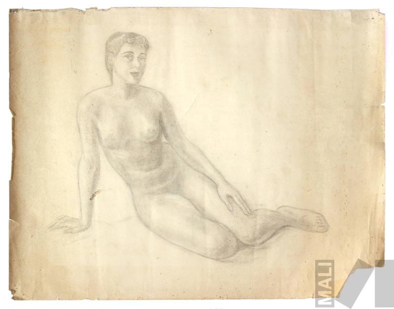 Retrato de mujer desnuda