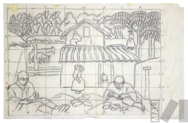 Estudio para 'La desgrana'