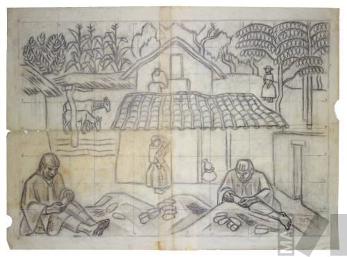 Estudio para 'La desgrana'