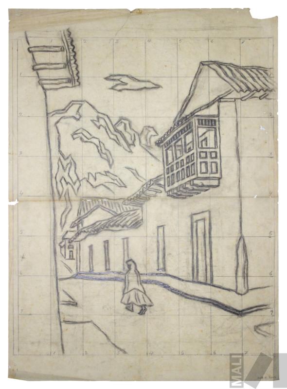 Estudio para 'Calle de Churín'