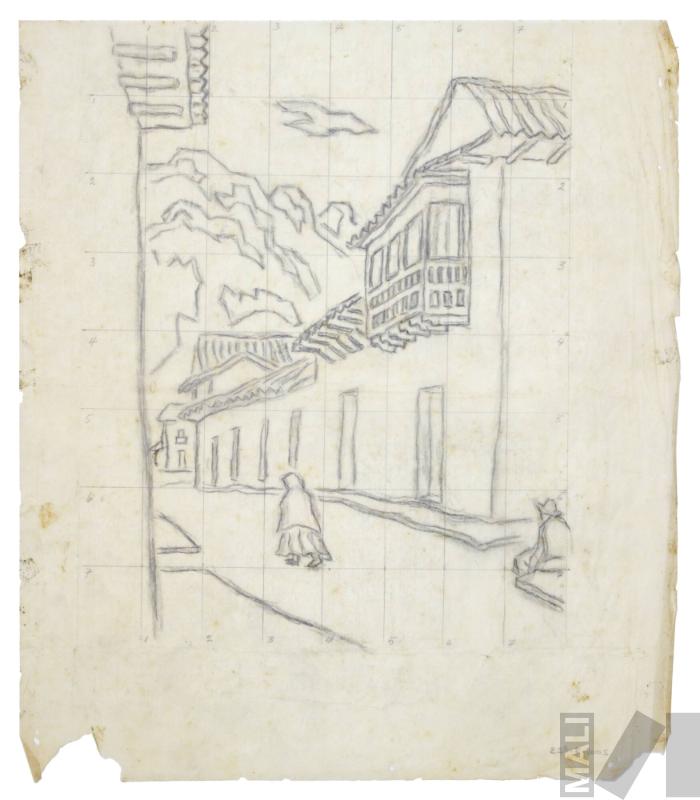 Estudio para 'Calle de Churín'