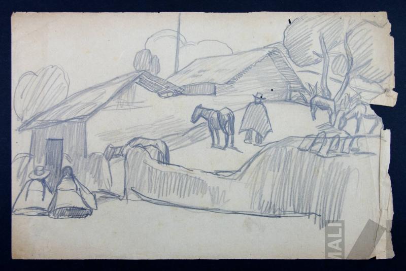 Estudio de escena andina