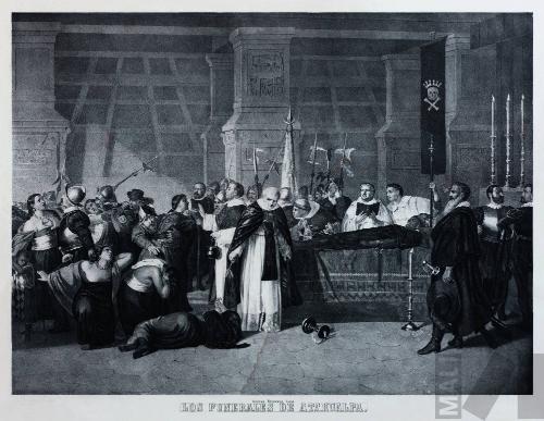 Los funerales de Atahualpa, según Luis Montero