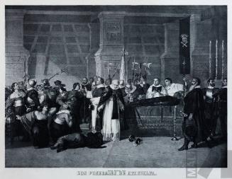 Los funerales de Atahualpa, según Luis Montero