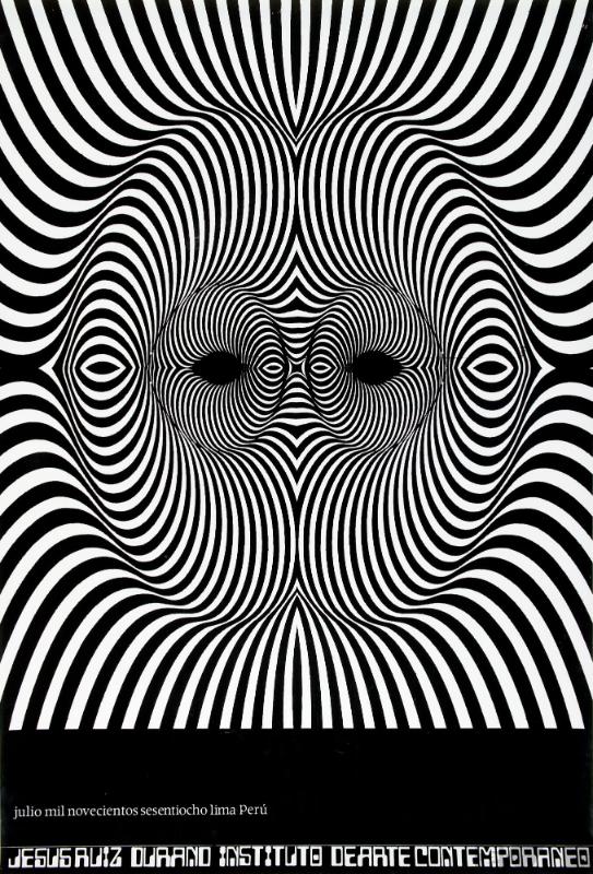 Afiche de exposición en el IAC
