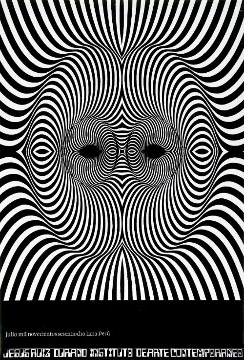 Afiche de exposición en el IAC
