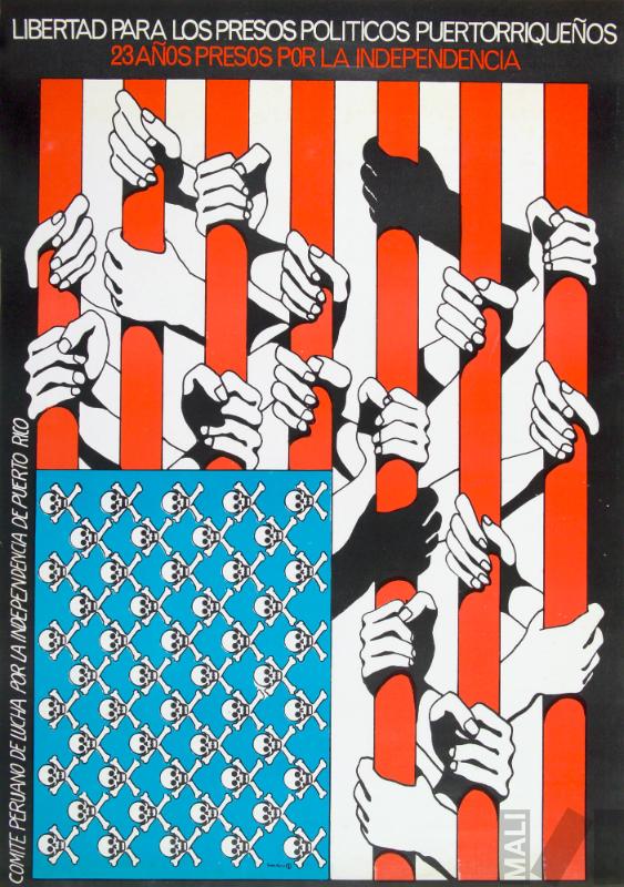 Afiche de la independencia de Puerto Rico
