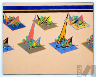 Diseño de papel pintado para decoración de interiores