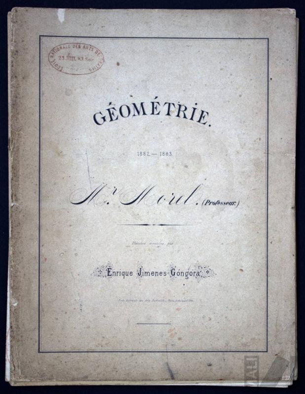 Cuaderno de geometría