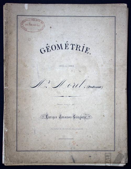 Cuaderno de geometría