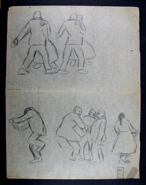 Estudio de parejas bailando