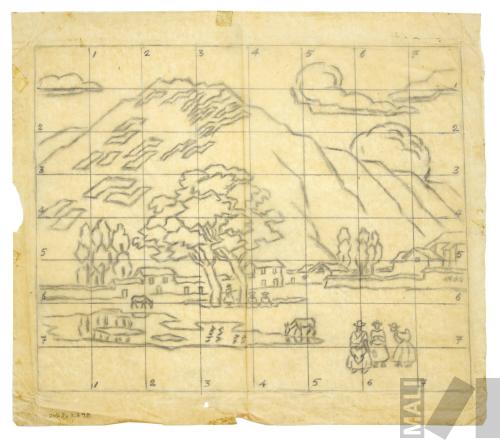 Estudio para 'Plaza de Yucay'