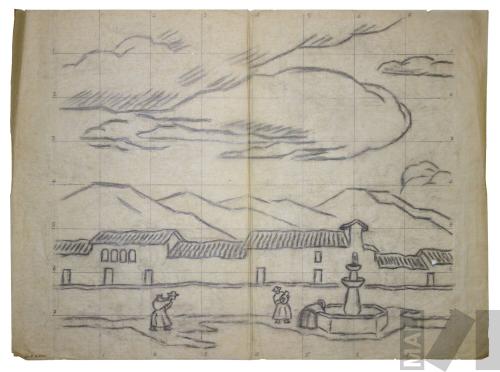 Estudio para 'Plaza de San Sebastián'