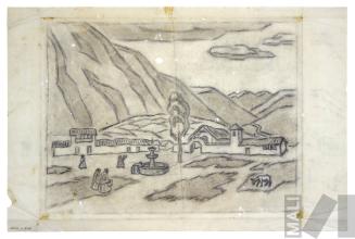 Estudio para 'Pueblo cusqueño'