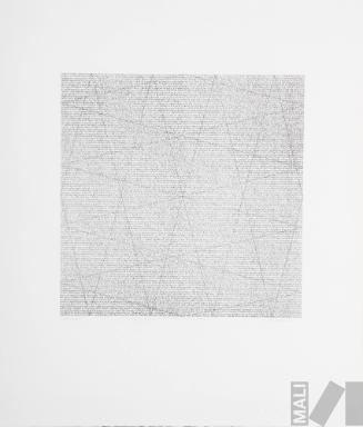 A Poetica Sup IV I. Serie La répetition et l'accumulation du geste saturant la surface produisent une densité
