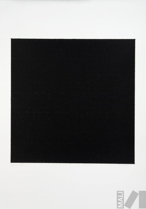 Impact Roman I. Serie La répetition et l'accumulation du geste saturant la surface produisent une densité
