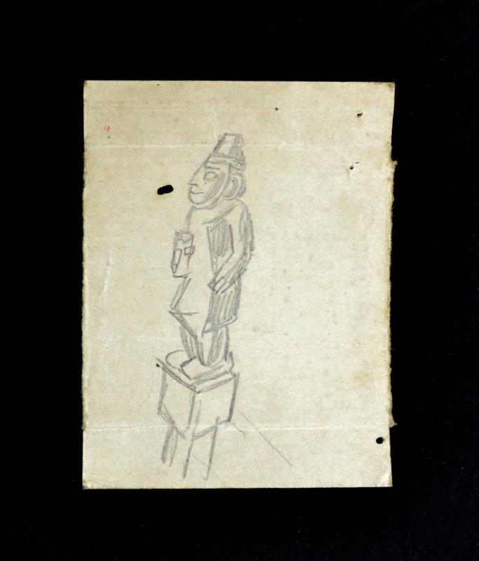 Estudio de figura precolombina