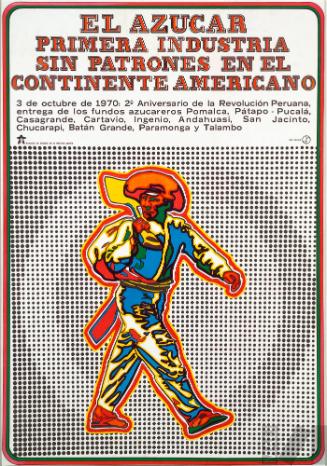 Afiche de difusión de la Reforma Agraria
