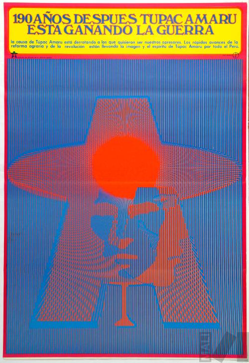 Afiche de difusión de la Reforma Agraria
