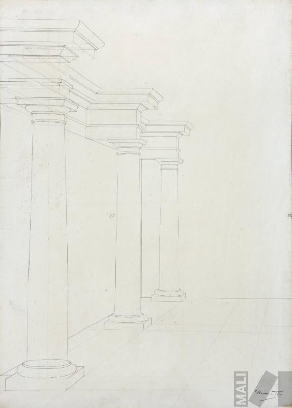 Estudio de perspectiva arquitectónica