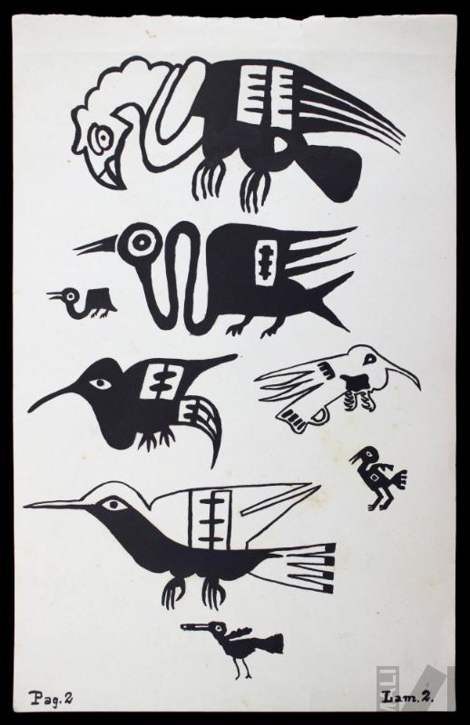 Motivos decorativos de la cerámica Nasca