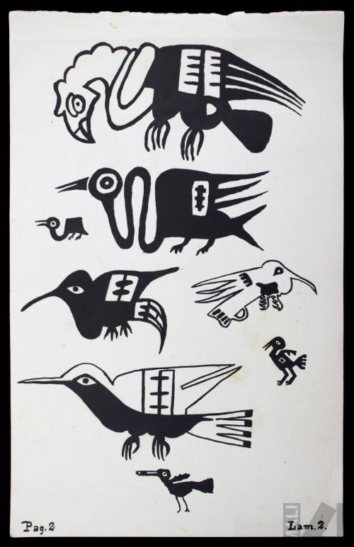 Motivos decorativos de la cerámica Nasca