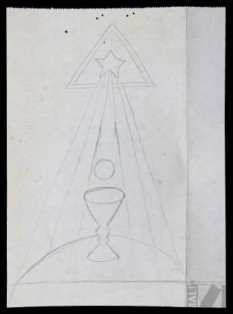 Estudio para composición religiosa