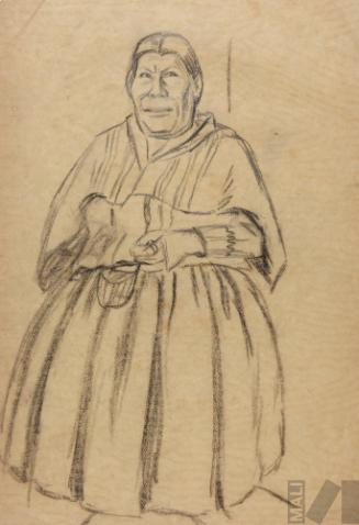 Estudio de mujer indígena