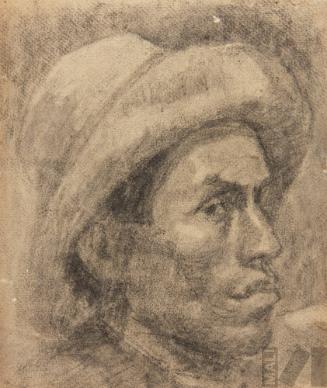 Estudio de rostro indígena