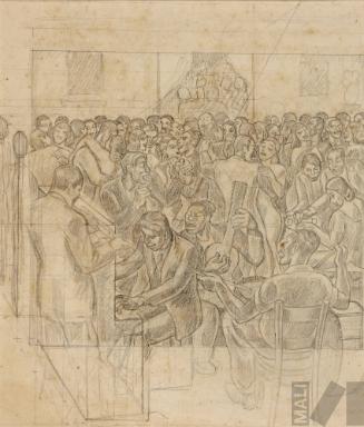 Estudio para 'Farra con batería'