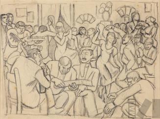 Estudio para 'Marinera con cajón'