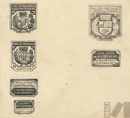 Diseño de logotipos para el Museo Nacional