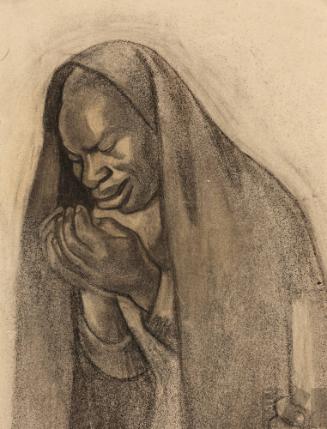 Devota, estudio para 'Procesión del Señor de los Milagros'