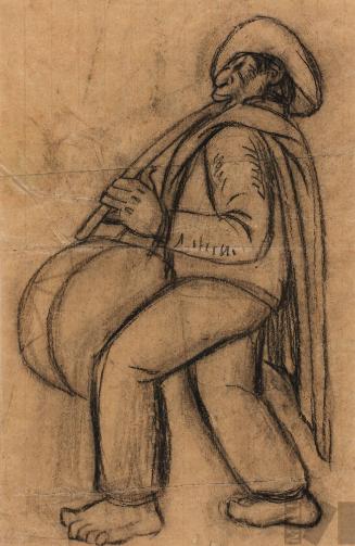 Estudio para 'La cashua'