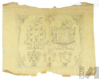 Escudos nobiliarios de las familias Espinosa de los Monteros y Ortiz de Zevallos