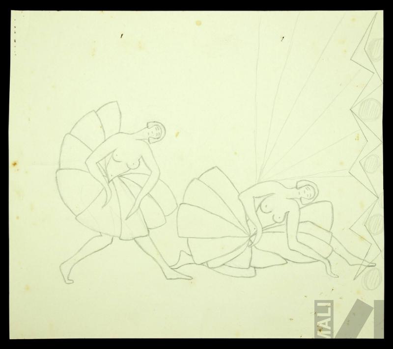 Estudio para ritmo de danza