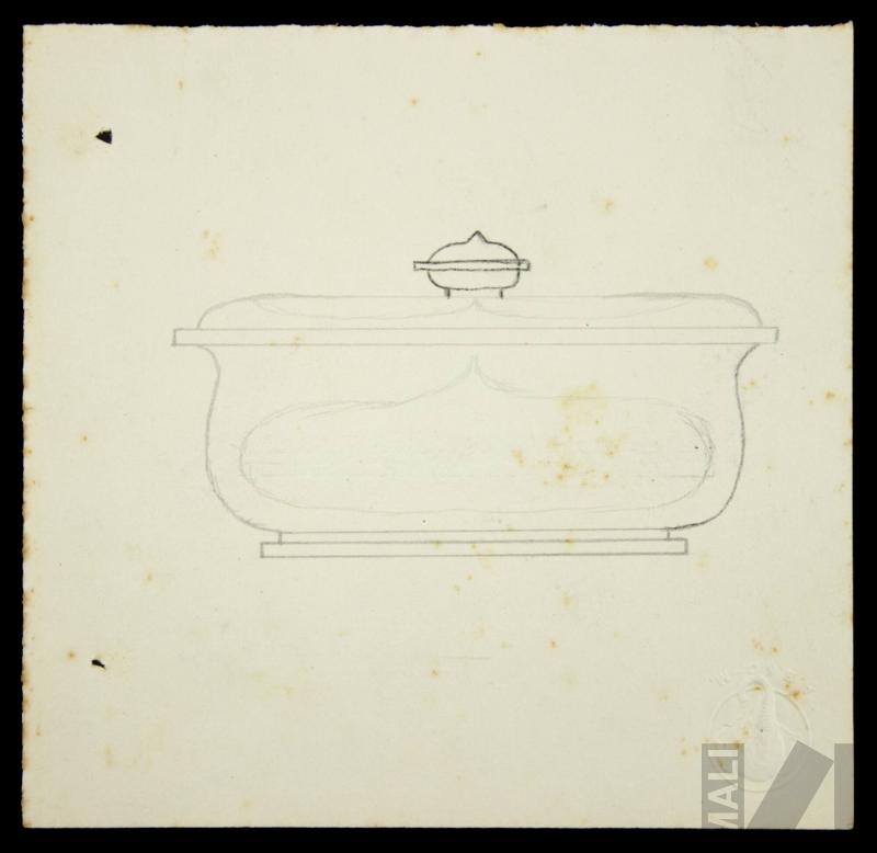 Modelo y decoración para porcelana