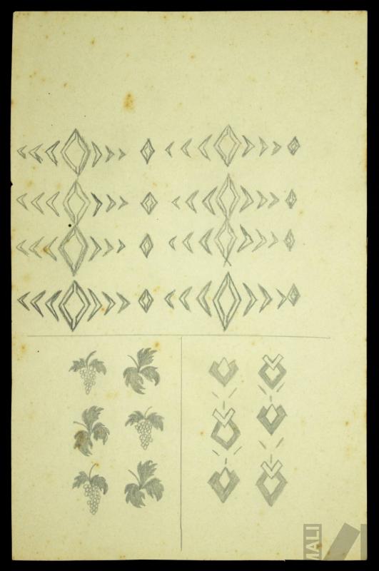 Figuras geométricas y hojas